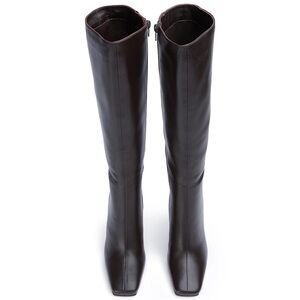 NIB TONY BIANCO HAVANA CHOCOLATE NAPPA BOOTS